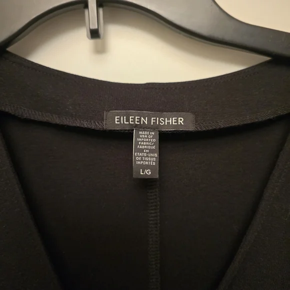 Eileen Fisher Black Maxi Dress - Picture 3 of 5